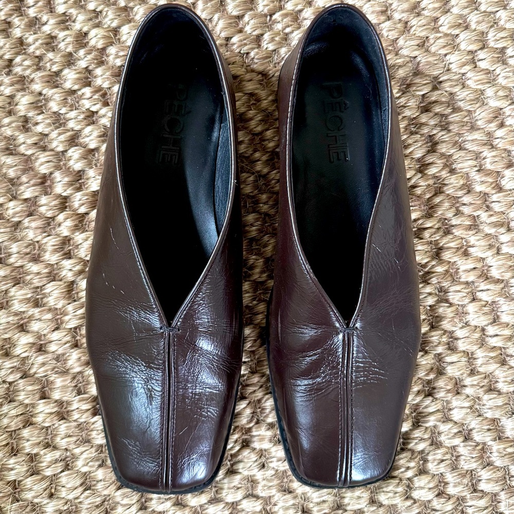 Peche *Leather* Odina Flats - Size 39